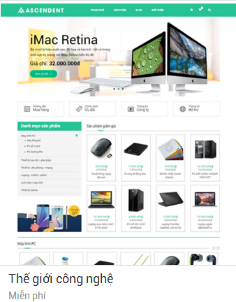 Website công nghệ
